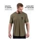 thumbnail image 4 of Camiseta Gymreapers Valor de secado rápido color verde militar, 4 of 6