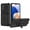 Black, variant on Dteck Case for Samsung Galaxy A15 5G with Detachable Card Holder Cover,Shockproof Rubber Kickstand Rugged Military Grade Protective Back Phone Case,Black