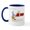 White/Navy Inside, variant on CafePress - Practice Maintains Perfect Mozart Piano Mug - 11 oz Ceramic Mug - Novelty Coffee Tea Cup