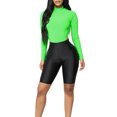 thumbnail image 4 of Aunavey Women's Workout Shorts High Waist Booty Gym Yoga Pants Butt Lifting Sports Leggings Basic Biker Shorts, 4 of 6