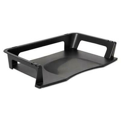 Rubbermaid Regeneration Letter Tray Plastic Black 2pk Walmart Com