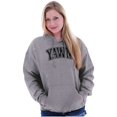 thumbnail image 3 of Funny Sleep Varsity Athlete Yawn Joke Hoodie Sweatshirt Women Men Brisco Brands L, 3 of 6