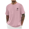 thumbnail image 1 of Camisetas de Manga Larga para Hombre Algodón No Aplicable Aquí, Camisetas de Manga Larga para Hombre de Navidad No Incluidas, Impresión Casual de Manga Corta, 1 of 6