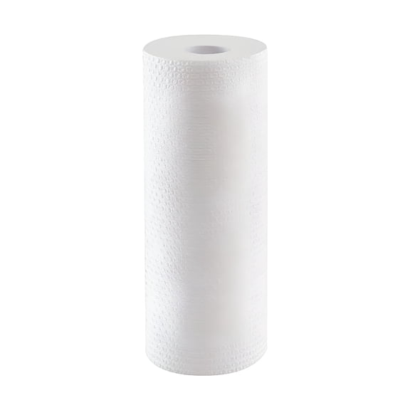 ACDANC Reusable Paper Towels Washable Roll,Non-Stick Oil Kitchen Print Lazy Rag Dry and Wet Household Rag Disposable Non-Woven Fabric Pure White