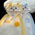 thumbnail image 6 of Chiikawa Cartoon Cute Usagi Hachiware Rabbit Ears Hooded Sweatshirt Spring and Autumn Style New Loose Top Coat, 6 of 10