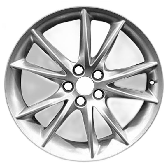 Cadillac XTS Wheel 2013-2019 20" Factory OEM Silver 04698U20