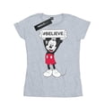 thumbnail image 2 of Disney Women's Mickey MouseBelieve T-Shirt, 2 of 5