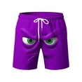 thumbnail image 2 of Ceisia Men's Quick Dry Swim Trunks with Pockets Elastic Waist Drawstring Mesh Lining Beach Shorts Gifts for Father, 2 of 5