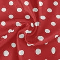 thumbnail image 2 of Coolnut Red and White Polka Dot Tablecloth Durable 60 Inch Round Table Cloth Waterproof Stain Proof Camping Tablecloths for Outdoor Picnic Family Dinner Restaurant House Decor, 2 of 7