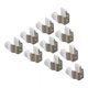 thumbnail image 1 of 10pcs Spring Terry Clips Stainless Steel Narrow Base Tools 6mm-35mm Heavy Duty Tools Storage Hangers For Garages Sheds Hardwares, 1 of 5