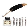 thumbnail image 4 of Writing Instrument Stationery Gift Box Retro Calligraphy, Vintage Quill Set, School for Student Writing Office, 4 of 8