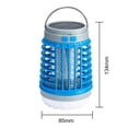 thumbnail image 3 of Asesino De Insectos Escalada Solar Mosquito Killer LED Camping Tent Anti Fly Bug Trap Linterna (Azul), 3 of 4