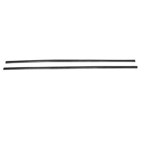 Unique Bargains 2pcs 24' Windshield Bracketless Wiper Blade Rubber Refill Strip for Camry
