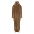 thumbnail image 4 of mgoYE Adult Onesie Pajamas for Women, Soft Womens Onesie Pajamas, Fuzzy Pajama Onesies for Women(Khaki,3XL), 4 of 7
