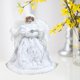 thumbnail image 4 of 1 pieza figurita de de copa de árbol creativo sonriente ingenioso Natale Ángel decoración para interior año Ángel B BLESIY Artesanías De Copas De Los Árboles De Navidad, 4 of 8