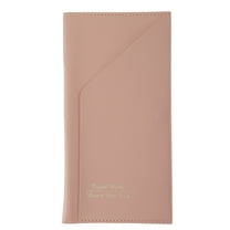 Unique Bargains 1 Pc Passport Holder Multi-functional Passport Sleeve Pink