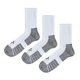 thumbnail image 3 of TRUEENERGY Flow High Impact Cushion Mid-Crew Sock, Men's Size 10-14.5, 3-pack, 3 of 7