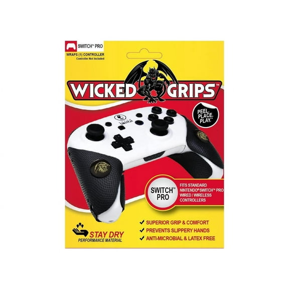 Wicked-Grips™ Nintendo Switch Pro / High Performance Controller Grips - Retail (Controller NOT Included)