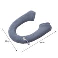 thumbnail image 4 of LCXmlly Button Design Toilet Mat Soft Comfortable Button Design Toilet Seat Pad Washable Reusable Toilet Pad for Bathroom, 4 of 9