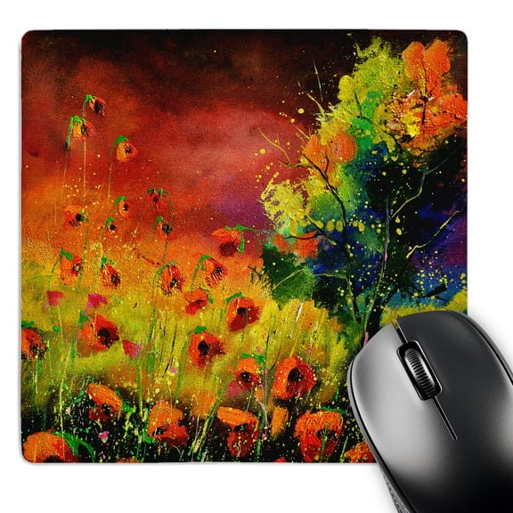 3dRose, Orange poppies , MousePad