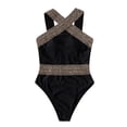 thumbnail image 5 of Sngxgn Women's Training Adjustable Strap Swimsuit(Black,L), 5 of 6