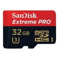 thumbnail image 2 of SanDisk Extreme PRO 32GB microSDHC Class 10 4K Memory Card #SDSDQXP-032G-G46A, 2 of 2