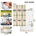 thumbnail image 6 of Yayeee 2 Pack Hand Towels for Bathroom 100% Cotton 16" x 28" Soft Absorbent Kitchen Towel, Retro Green Stars, 6 of 7