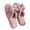 Watermelon red, variant on iopqo women's slipper women's bowknot indoor warm home shoes soft bottom slippers cotton slippers women's bow open toe indoor orange 36