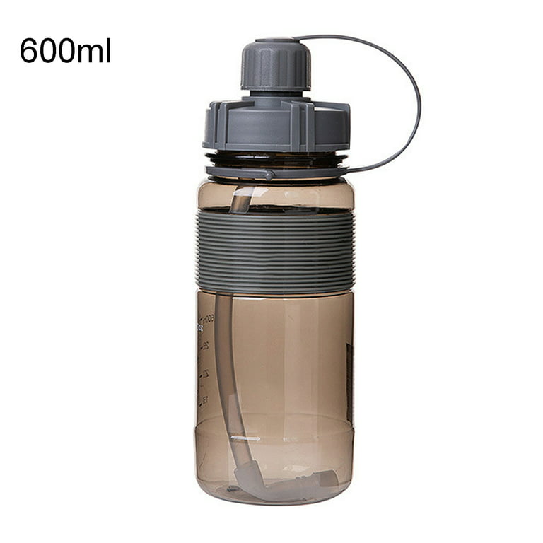 2000ml Large Capacity Plastic Straw Water Cup Sports Water Bottle