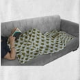 thumbnail image 6 of Turtle Soft Flannel Fleece Throw Blanket, Flock of Sea Turtles with Geometric Shells Childish Cartoon Style Ocean Animals, Cozy Plush for Indoor and Outdoor Use, 50" x 70", Multicolor, by Ambesonne, 6 of 6