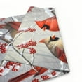 thumbnail image 6 of Shangniulu Winter Cardinal Bird Garden Flags Christmas for Outside 12x18 Inch Double Sided Red Birds on Tree Branch Flag Welcome New Year Yard Flag Farmhouse Outdoor Decor White, 6 of 6