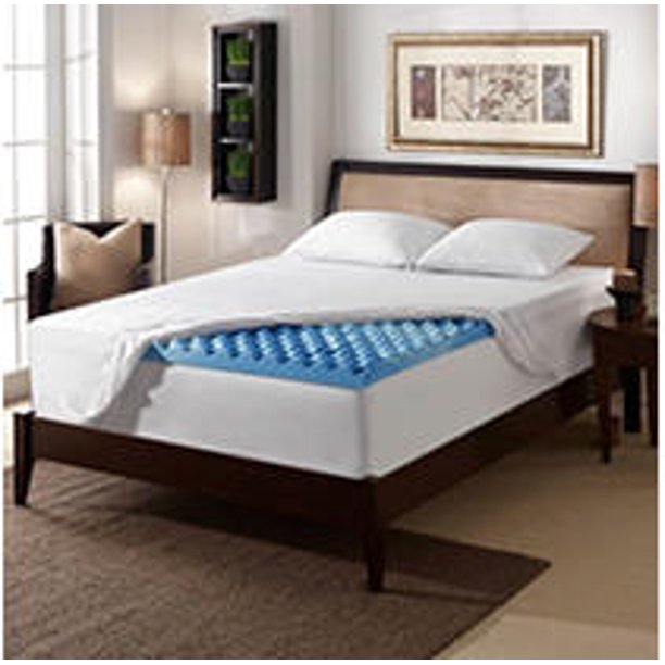 Serta 3 Gel Memory Foam Airflow Topper Twin Walmart Com Walmart Com Serta 3 Memory Foam Topper