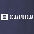 thumbnail image 3 of CafePress - Delta Tau Delta White Signature Long Sleeve T Shirt - Long Sleeve Dark T-Shirt, 3 of 4