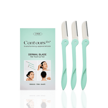 Contours RX 3-Blade Stainless Steel Touch-Up Tool with 3 Reusable Blades