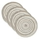 thumbnail image 1 of Uxcell 4 Pcs Manteles Individuales Redondos Tejidos, Mantel Lavable de 11.8 Pulgadas Resistente al Calor Decorativo para Mesa de Comedor Encimera, Gris Gradiente, 1 of 7
