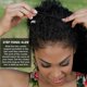 thumbnail image 5 of Estiramiento del clip del clip del plátano de 20 dientes de las mujeres Azul Colcomx mujer pinza de pelo peine, 5 of 8