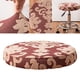 thumbnail image 2 of Taburete redondo de Bar cubre poliéster y cojín elástico silla Dia.30-38cm - Brick Sunnimix Fundas Sillas Redondas Fundas, 2 of 8