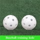 thumbnail image 3 of Pelotas de Entrenamiento de Golf Yuarrent 24 Piezas Plástico Blanco Hueco 41 mm, 3 of 4