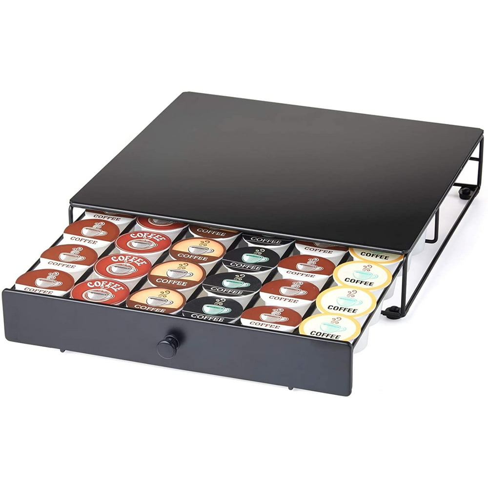 Nifty Coffee Pod Drawer Black, Compatible with KCups, 36 Pod Pack