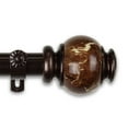 thumbnail image 2 of Polychrome 1" Curtain Rod 160-240 inch - Bronze, 2 of 2