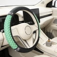 thumbnail image 7 of Bling Steering Wheel Cover Soft Leather, 15 Inch Colorful Rhinestones Auto Elastic Protector with Diamond for Women Girls, Car Accessories for Most Cars, SUVs, 7 of 7