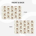 thumbnail image 4 of Rocae Flower Chicken Printed Heat Resistant Place Mats,Classic Hemstitch Cloth Fabric Placemats Imitation Linen Place Mat Table Mats 18x12 inch, 4 of 9