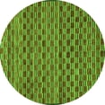 thumbnail image 1 of Ahgly Company Indoor Round Abstract Green Modern Area Rugs, 6' Round, 1 of 4