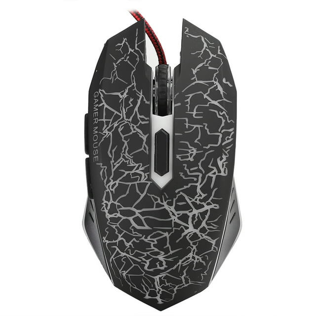 Computer Mouse High Precise Ergonomic Wired Gaming Mouse 6 Buttons For Home Internet Cafe