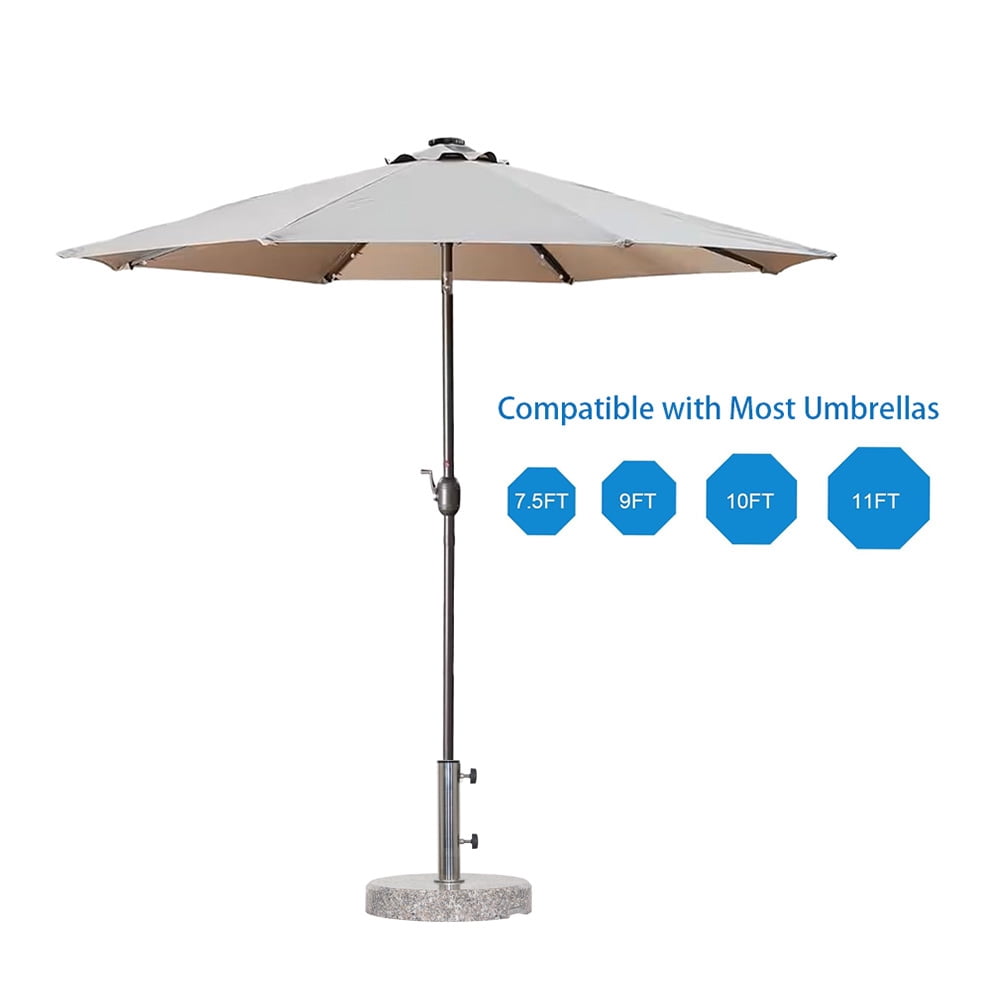 Abble Round Granite Umbrella Base 43 lbs