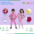 thumbnail image 3 of Disney Princess Toddler Girls' Fleece Sweatshirt and Pants Set Holiday Ivory, 3 of 6