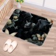 thumbnail image 5 of Bat Polyester Non-Slip Indoor Rugs Chair Mat Floor Carpet Machine Washable, 5 of 6