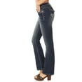thumbnail image 2 of WallFlower Women's Legendary Bootcut Mid-Rise Insta Stretch Juniors Jeans (Standard and Plus), 2 of 6