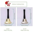 thumbnail image 2 of VerPetridure Santa Claus Handbells Wedding Handbells Tea Bells Christmas Tree Decoration, 2 of 2