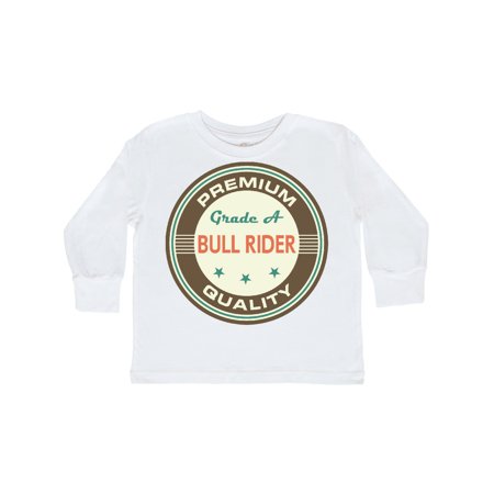 

Inktastic Bull Rider vintage Gift Toddler Boy or Toddler Girl Long Sleeve T-Shirt